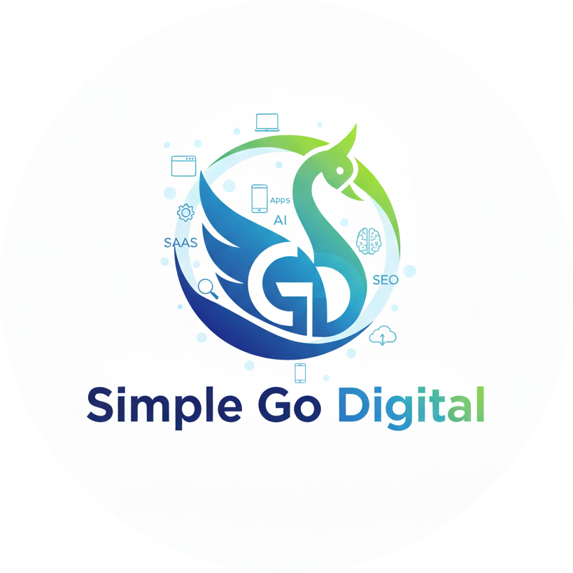 Simple Go Digital Logo